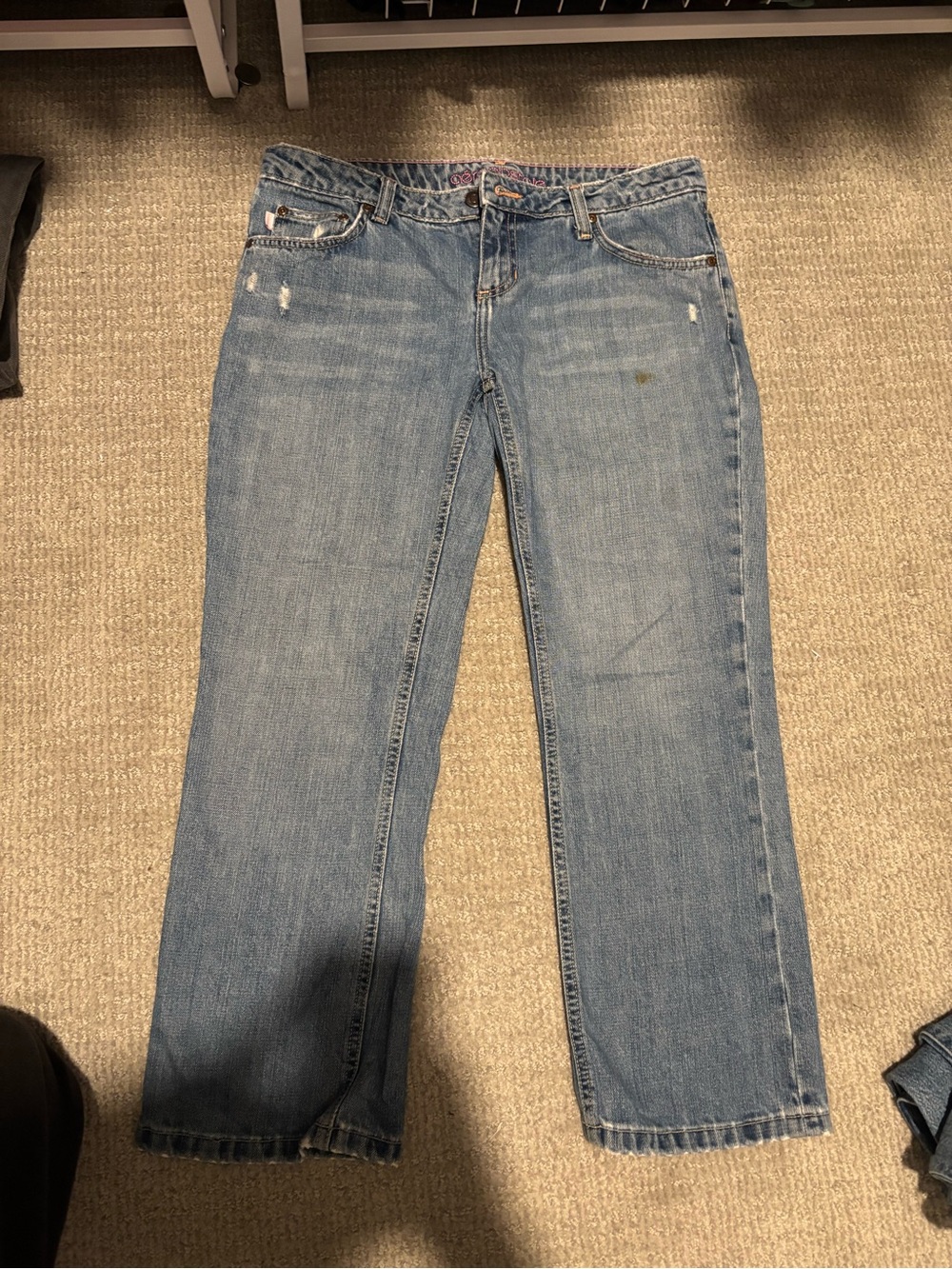 Aeropostale Y2K Light Blue Capri Women's Jeans